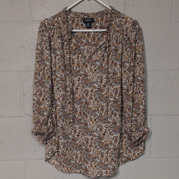 Jones New York Tops - Jones New York Multicolor Floral Blouse Size 1X, like new
